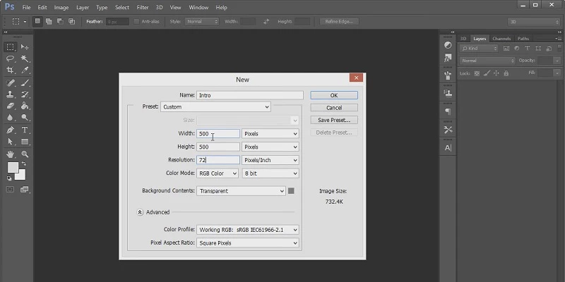 Adobe Photoshop — screenshot 2